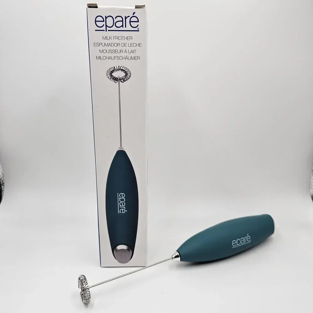 Milk Frother & Beverage Whisk. Battery Operated Handheld & Portable